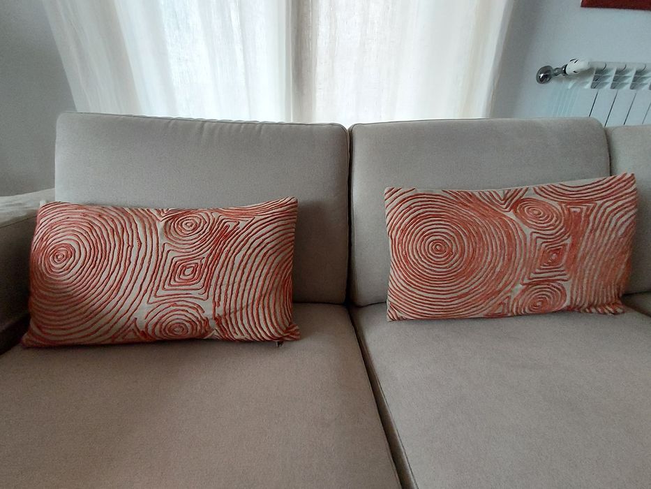 Par de almofadas decorativas