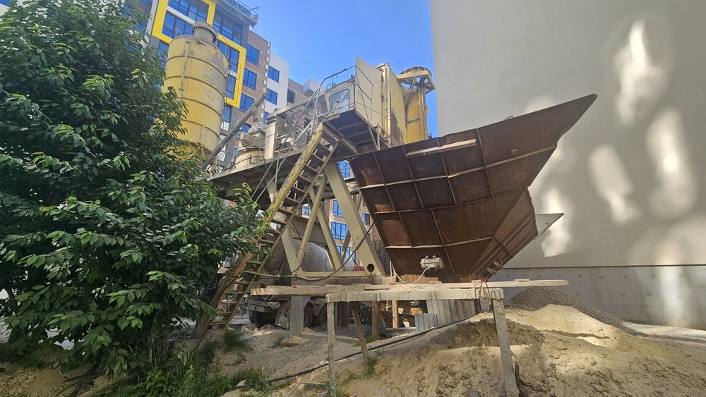 Мобільний бетонний вузол, бсу