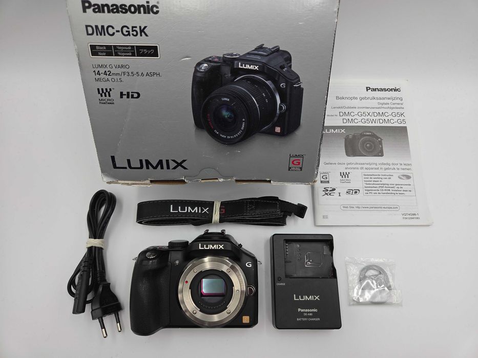 Aparat Panasonic Lumix G5 body - micro 4/3 zgodny z Olympus