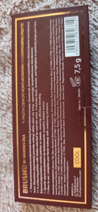 Paleta do konturowania Brush up by Maxineczka Cool