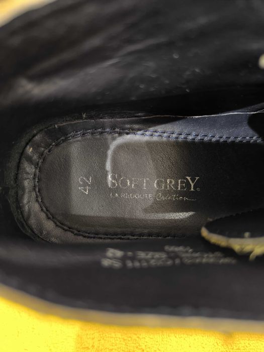 Botas Soft Grey em Pele N42