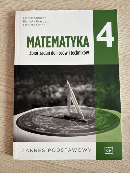 Zbiór zadań matematyka 4 pazdro