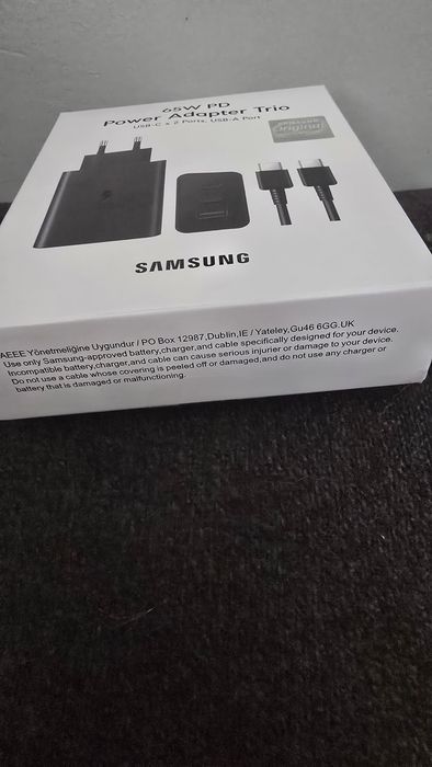 Ładowarka samsung 65w Trio plus przewod