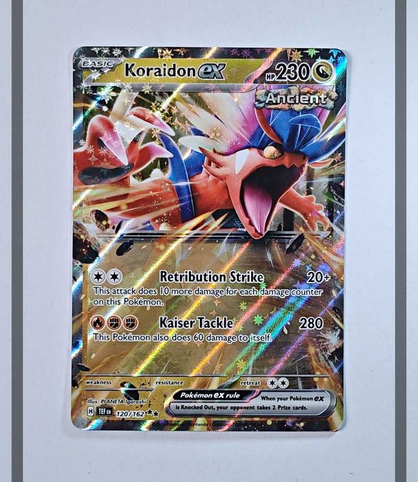 Koraidon Ex 120/162 TEF Pokemon ENG-NM