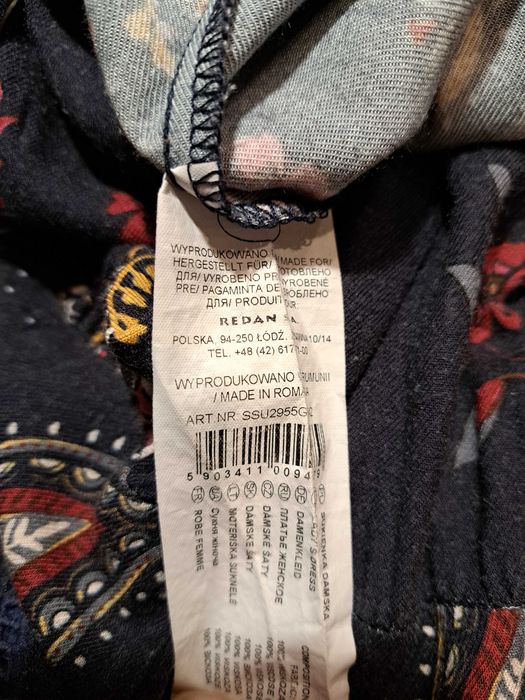 Duża sukienka damska TOP Secret , rozmiar 42 / XL