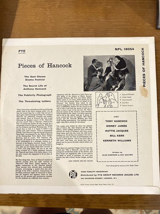 Vinil Pieces of Hancock