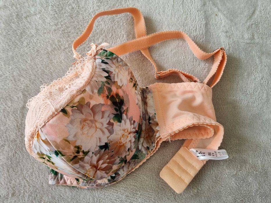 Nowy biustonosz semi soft Ava 75d w lilie