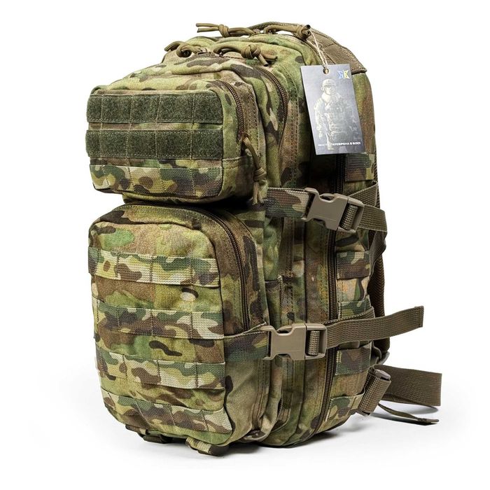 Тактичний військовий рюкзак об'ємом 20 літрів Мультикам Україна