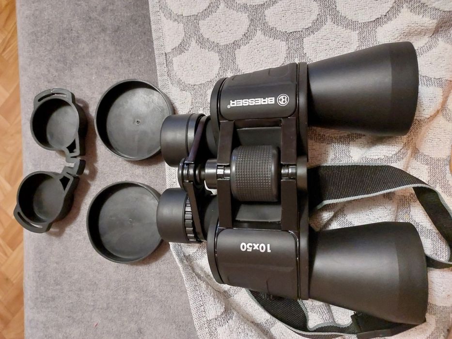 Бінокль Bresser 10x50 у відмінному стані + коробка