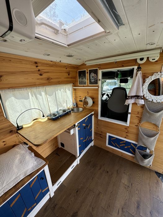KamperVan / Kamper Bus w stylu boho