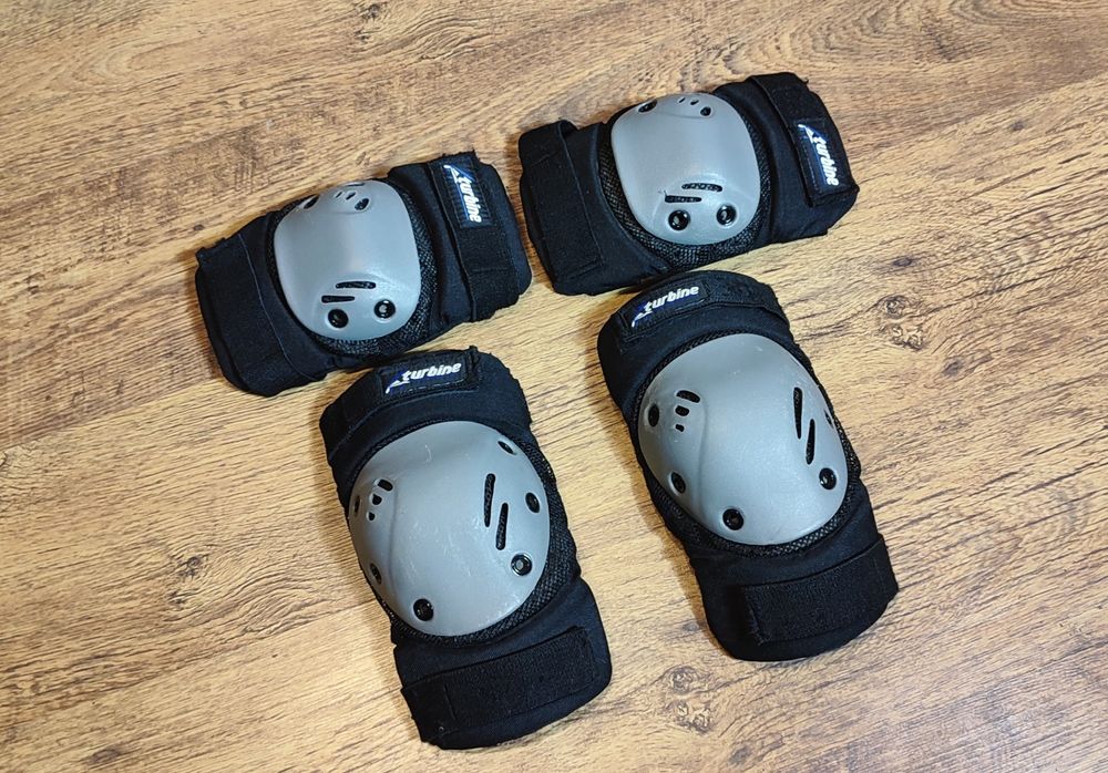Ochraniacze na kolana i łokcie -  rozmiar L dla dorosłych - Turbine
