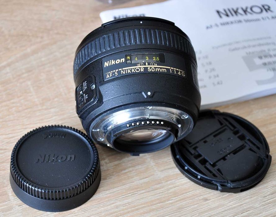 Obiektyw Nikon Nikkor 50 mm AF-S f/1:1.4G