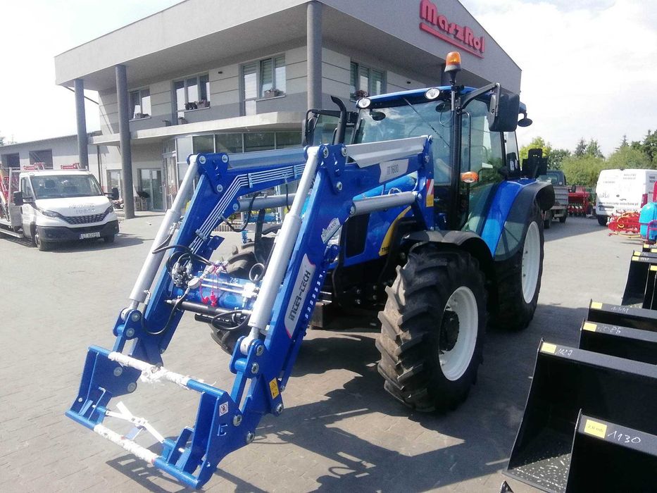 Ładowacz TUR INTERTECH do Case Zetor, JD, NH, MF, MTZ kredyt 0% montaż samopoziomowanie ramka EURO samozatrzaskowa 3 sekcje sterowanie joystick