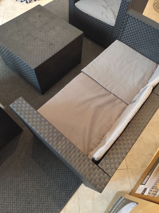 Conjunto de Sofá com almofadas