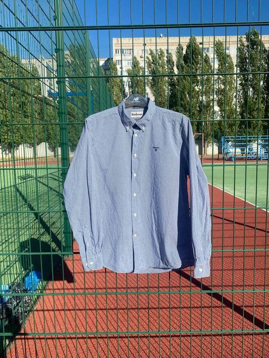 Мужская рубашка Barbour Oxtown Tailored Shirt Оригинал