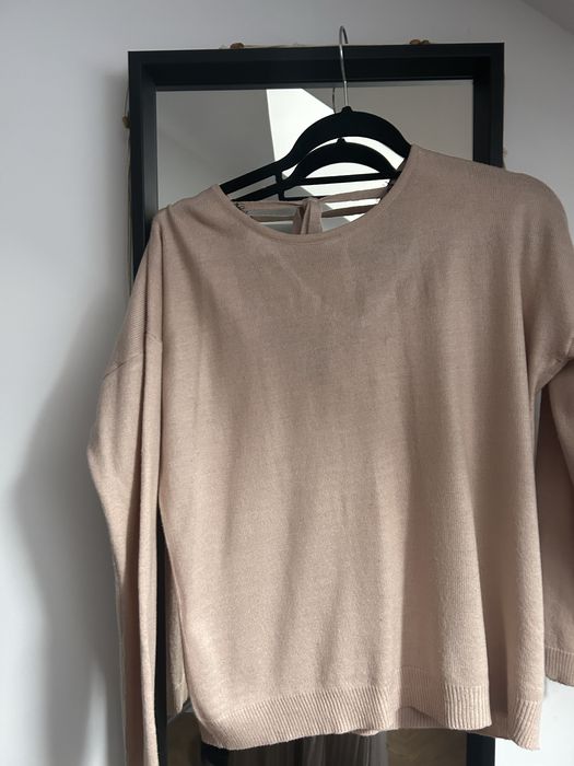 Sweter m sinsay róż zgadzony polecam