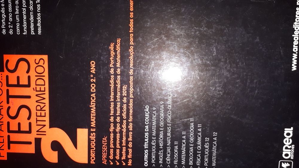 Livro preparar para os testes intermédios