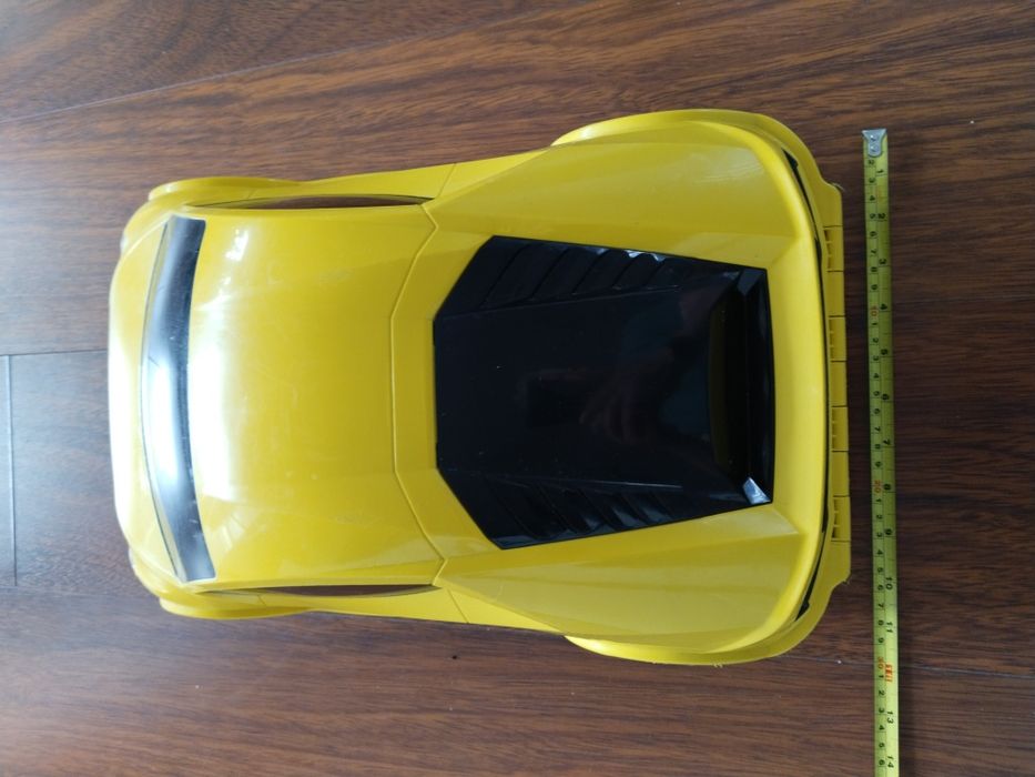 Lamborghini Huracan - Walizka w kształcie samochodu - Żółty