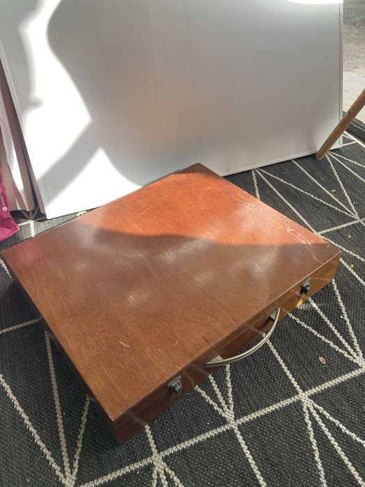 Mala de pintura madeira