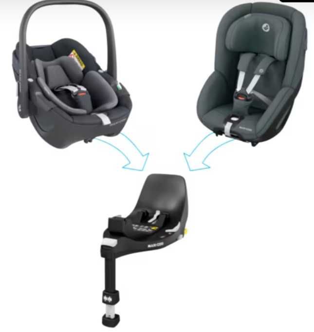 Base Maxi-Cosi FamilyFix 360 • Isofix • Rotativa • Oportunidade!