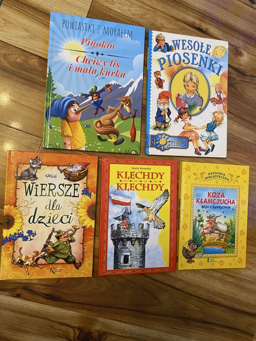 Powiastki z morałem Pinokio Chciwy lis i mała kurka. Praca zbiorowa