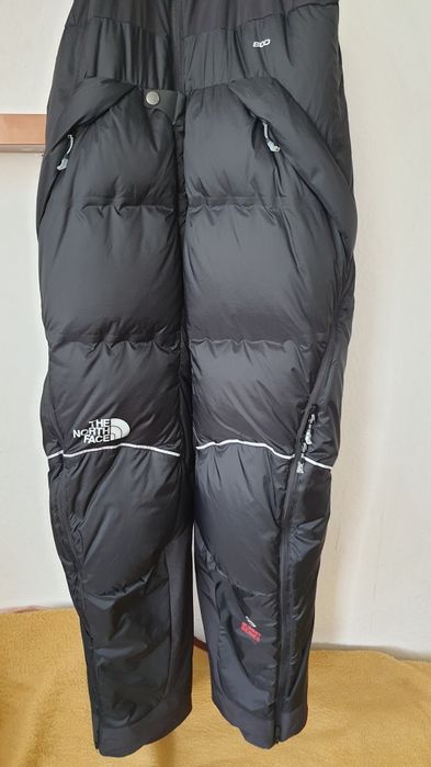 Wyprawowe spodnie puchowe North Face r. S