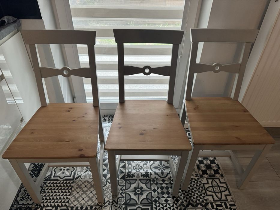 Krzesła w stanie idealnym IKEA