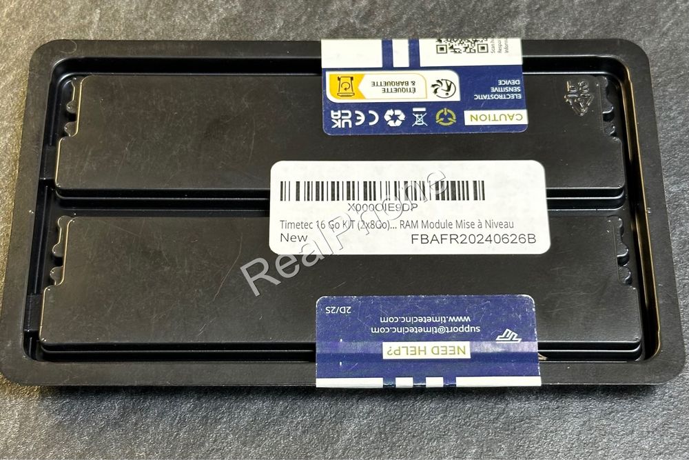 Оперативна памʼять Timetec 16GB (2x8GB) DDR3L 1600 MHz