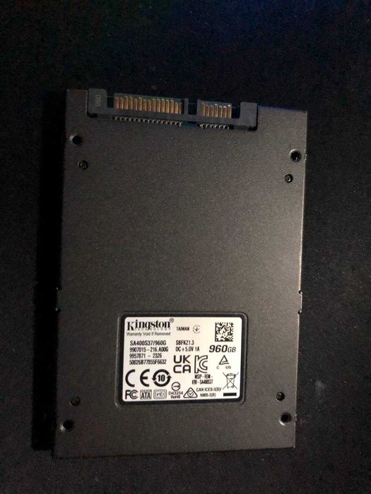 SSD диск Kingston SSDNow A400 960GB 2.5" SATAIII