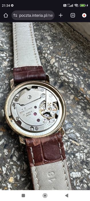 Breitling klasyczny garniturowiec