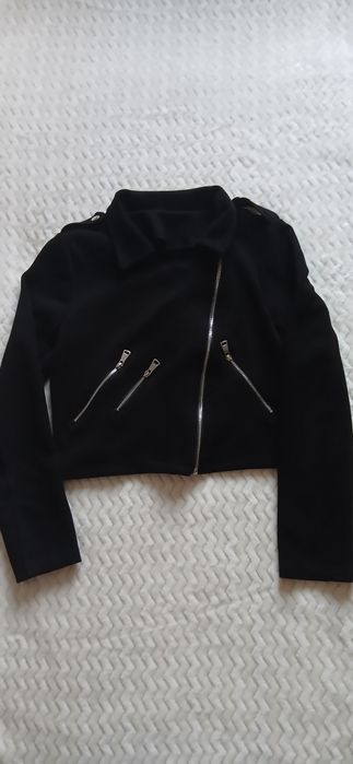 Косуха піджак куртка S-M екозамш