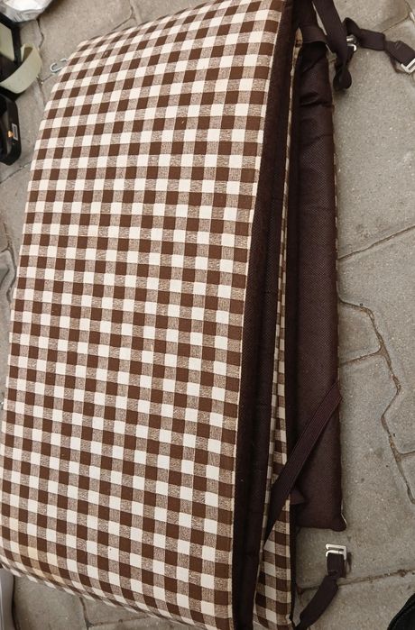 Poducha długa na leżak lub ławę ogrodową