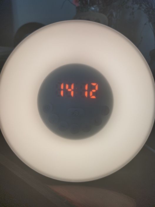 Радіо годинник блютуз колонка