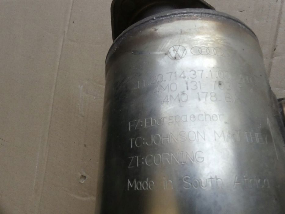 audi a4 b9 katalizator 4m0131703f