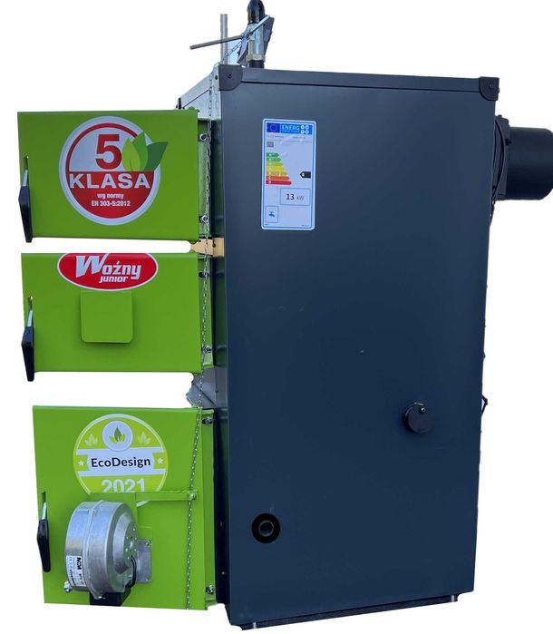 Piec na Drewno Węgiel Chrust 10KW 13 18 24KW Producent RATY0%