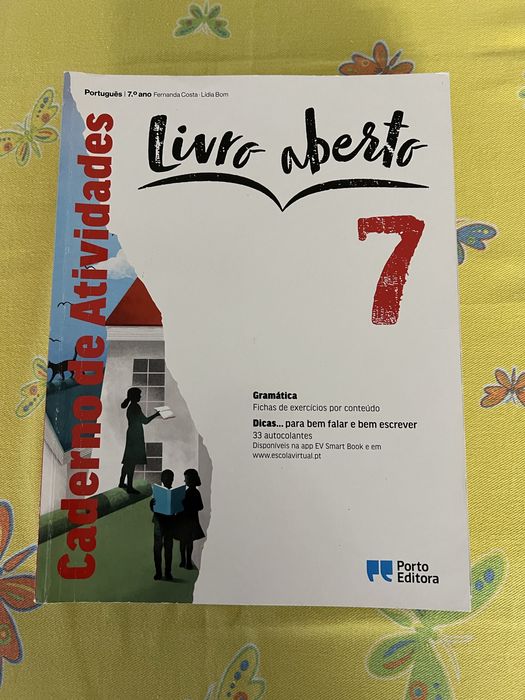 Livro escolares do 7 e 8 ano