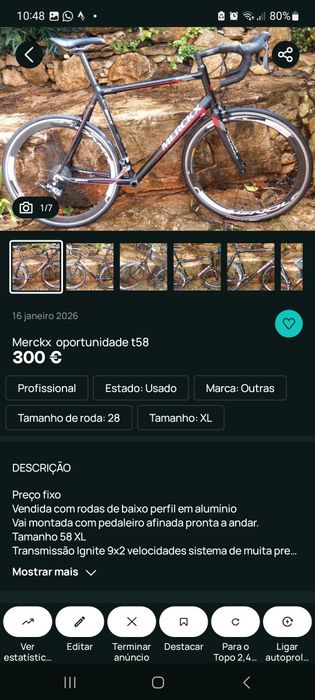Acessórios para bicicletas oportunidades
