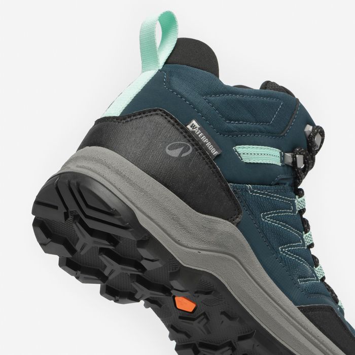 Botas de Caminhada em Montanha Mulher MH100 Impermeáveis