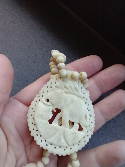 Naszyjnik wisiorek rękodzieło