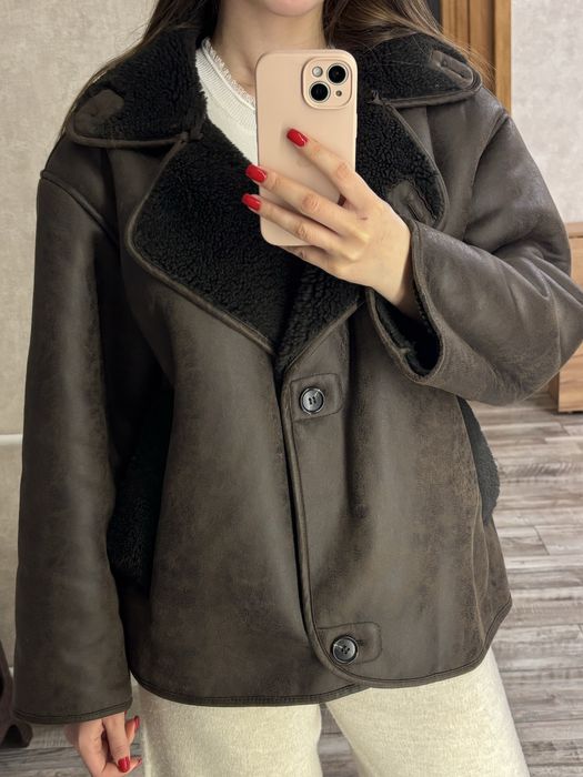 Жіночка дублянка Zara