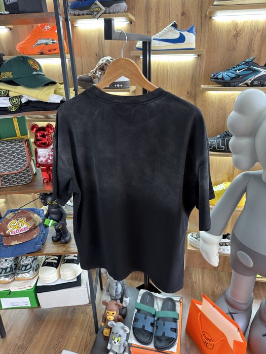 Футболка AMIRI Big Logo Faded Black / Brown