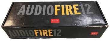 Interface de áudio ECHO AudioFire 12 FireWire na caixa