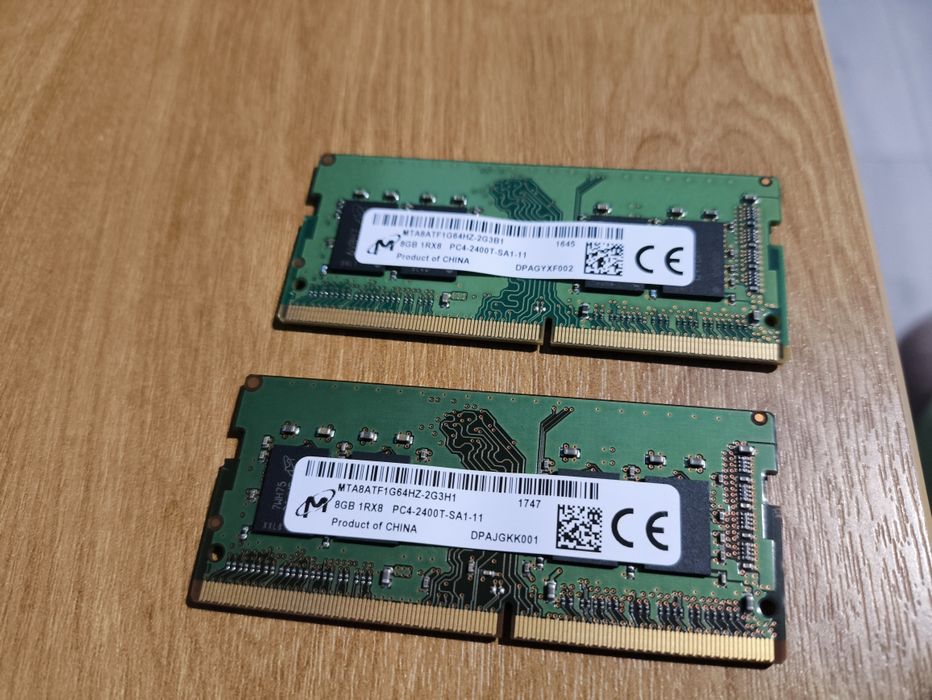 RAM Micron 16GB 2x8GB DDR4 SO-DIMM PC4-2400T