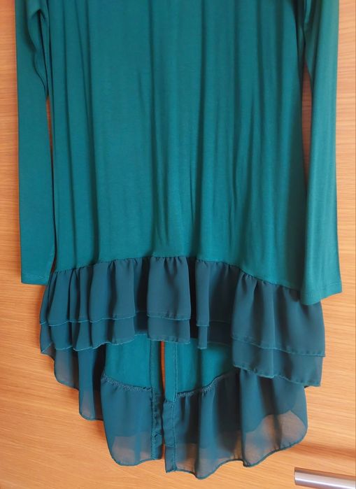 Túnica comprida c/ Folho, S/M