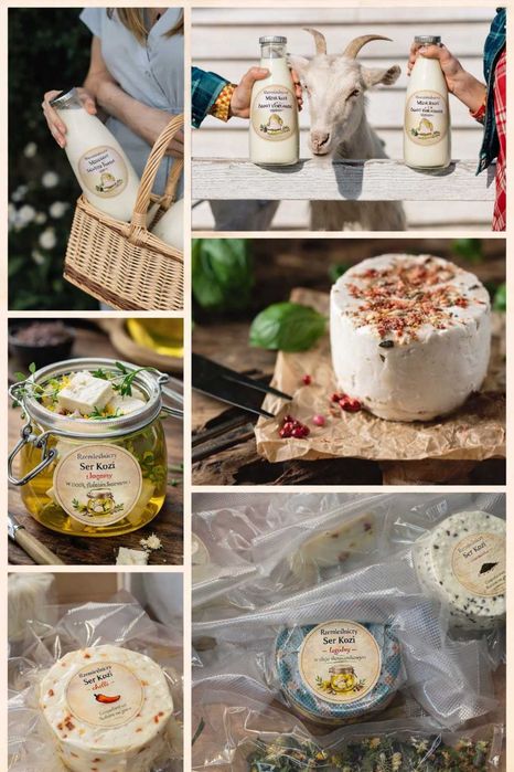 rzemieślniczy ser kozi prosto z gospodarstwa, mleko, kefir, sery kozie