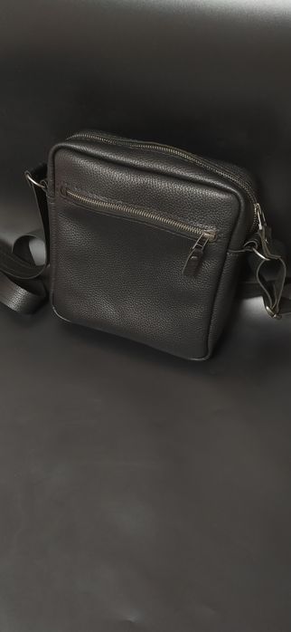 Кожаная сумка через плечо | Шкіряна планшетка | мужская, женская