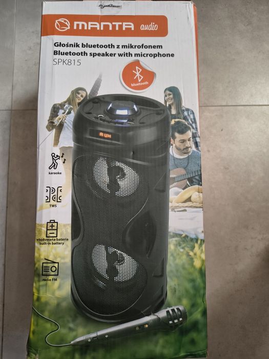 Głośnik Bluetooth z mikrofonem Manta SPK815