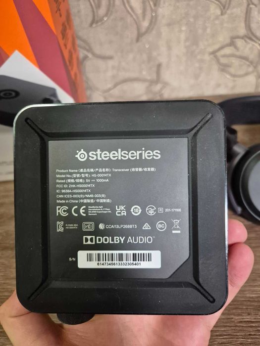 Геймерські навушники SteelSeries Arctis Pro Wireless Black