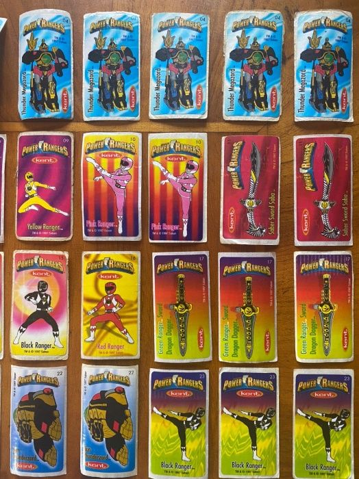 Наклейки Power Rangers (Kent)