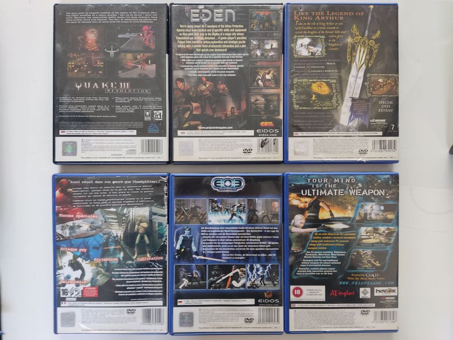 Gry Ps2 - Black,MoH,Socom,Quake,Tomb Raider,LotR